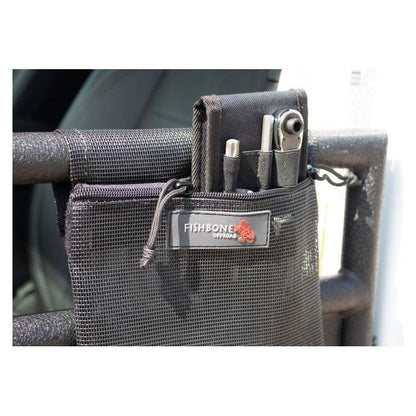 FISHBONE OFFROAD | Tube Door Storage Bag For 18-Up Jeep Wrangler Jl 2 Door Fishbone | FB55272
