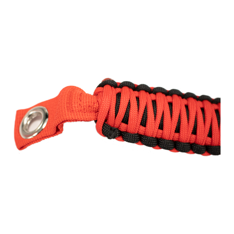 FISHBONE OFFROAD | 07-18 Wrangler Jk Red Paracord Grab Handles For A-Pillar And Sound Bar | FB55284