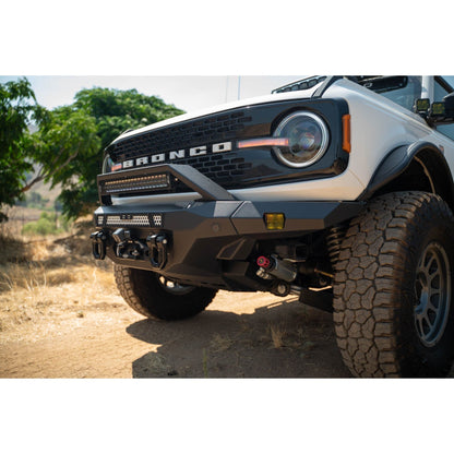 DV8 Off-Road 2021-2024 Ford Bronco | MTO V2 Front Bumper C3| FBBR-07