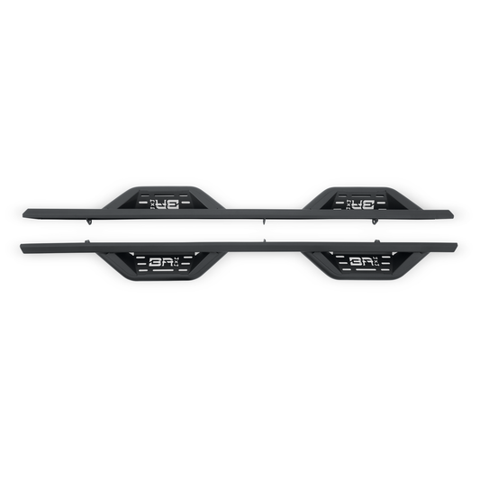 Body Armor 4x4 1999-2016 FORD F-250/F-350/F-450/F-550 SUPER DUTY CREW CAB AMBUSH SIDE STEPS FD-4201