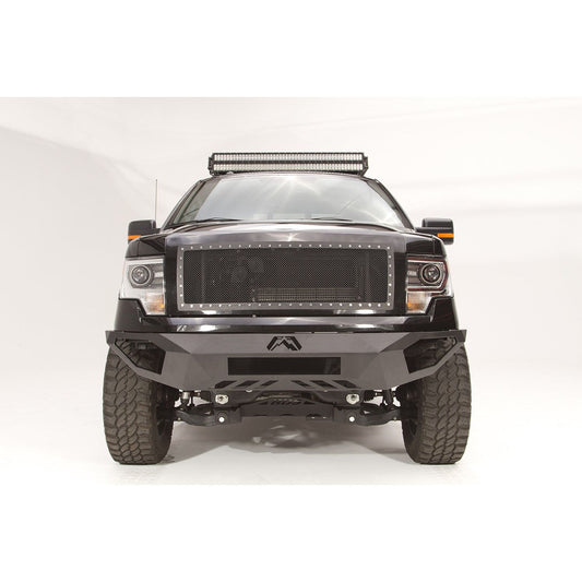 Fab Fours Vengeance Front Bumper 2 Stage Black Powder Coated No Guard l FF09-D1951-1