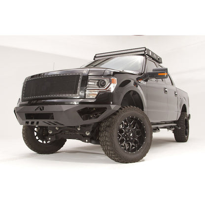 Fab Fours Vengeance Front Bumper 2 Stage Black Powder Coated No Guard l FF09-D1951-1