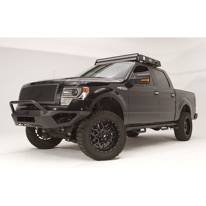 Fab Fours Vengeance Front Bumper 2 Stage Black Powder Coated Pre-Runner l FF09-D1952-1