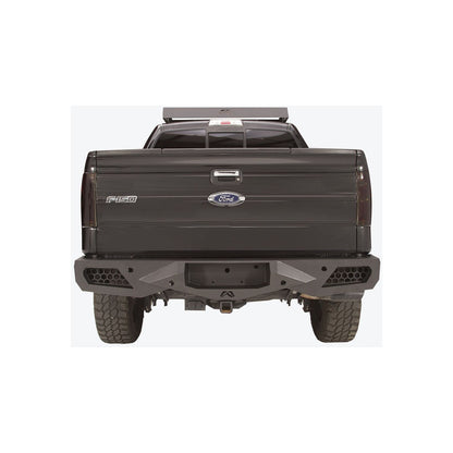 Fab Fours Vengeance Rear Bumper 2 Stage Black Powder Coated l FF09-E1751-1