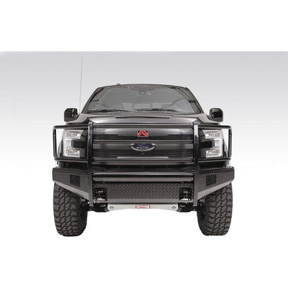 Fab Fours Black Steel Front Ranch Bumper 2 Stage Black Powder Coated w/Full Grill Guard Incl. Light Cut-Outs l FF09-K1960-1
