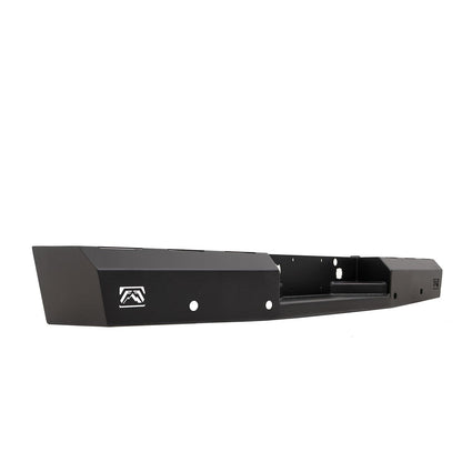 Fab Fours Red Steel Rear Bumper l FF09-RT1750-1