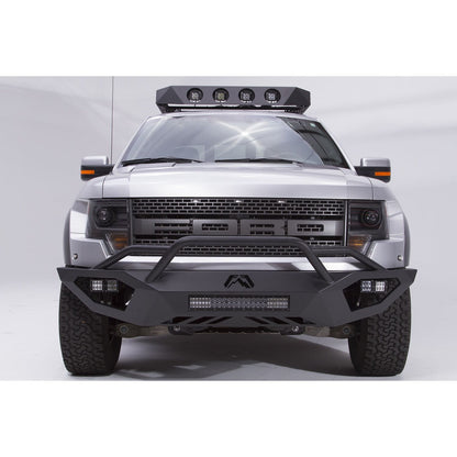 Fab Fours Vengeance Front Bumper 2 Stage Black Powder Coated Pre-Runner l FF10-D1962-1