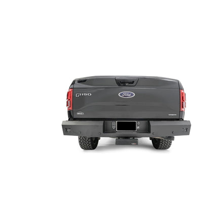Fab Fours Red Steel Rear Bumper l FF15-RT3250-1