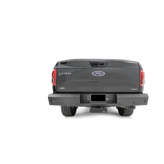Fab Fours Red Steel Rear Bumper l FF15-RT3250-1