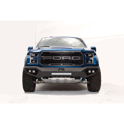 Fab Fours Vengeance Front Bumper 2 Stage Black Powder Coated l FF17-D4351-1