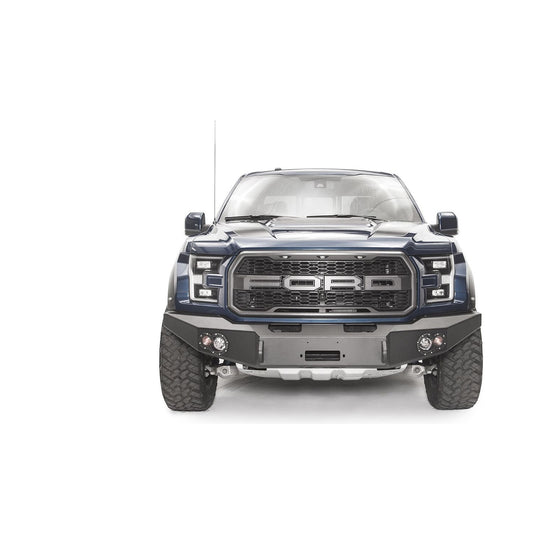 Fab Fours Premium Winch Front Bumper 2 Stage Black Powder Coated w/No Guard l FF17-H4351-1