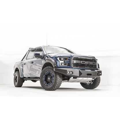 Fab Fours Premium Winch Front Bumper 2 Stage Black Powder Coated w/No Guard l FF17-H4351-1