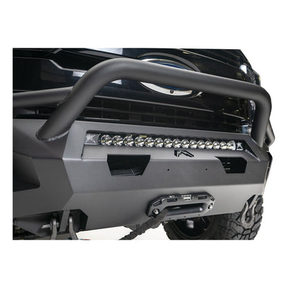 Fab Fours Matrix Front Bumper 2 Stage Black Powder Coat 7/8 in. D-Ring Mounts Pre-Runner Guard l FS17-X4152-1