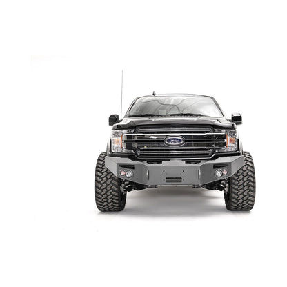 Fab Fours Premium Winch Front Bumper 2 Stage Black Powder Coated w/o Guard l FF18-H4551-1