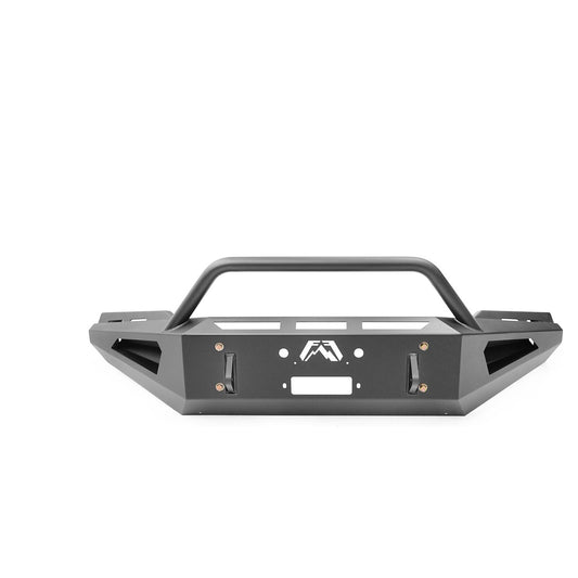 Fab Fours Red Steel Front Bumper w/Pre-Runner Guard l FF18-RS4562-1
