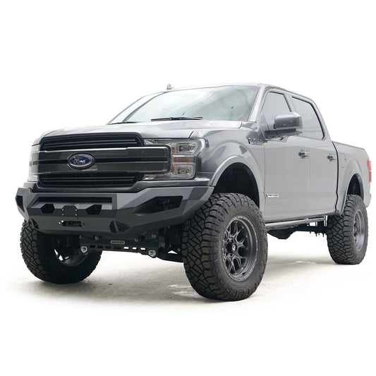 Fab Fours Matrix Front Bumper w/No Guard 7/8 In. D-Ring Mounts 2 Stage Black Powder Coated l FF18-X4551-1