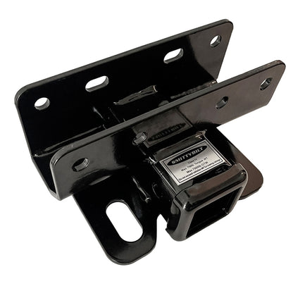 Smittybilt Factory Style Receiver Hitch Size 2 in. Rear Gloss Black I FH48