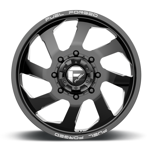 Fuel 1PC DD39 FF39D GLOSS BLACK MILLED