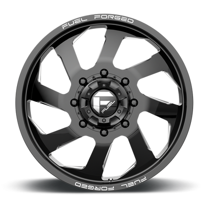 Fuel 1PC DD39 FF39D GLOSS BLACK MILLED