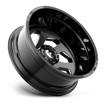 Fuel 1PC DD39 FF39D GLOSS BLACK MILLED