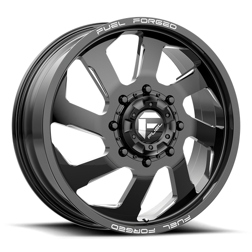 Fuel 1PC DD39 FF39D GLOSS BLACK MILLED