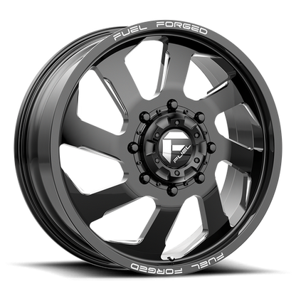 Fuel 1PC DD39 FF39D GLOSS BLACK MILLED