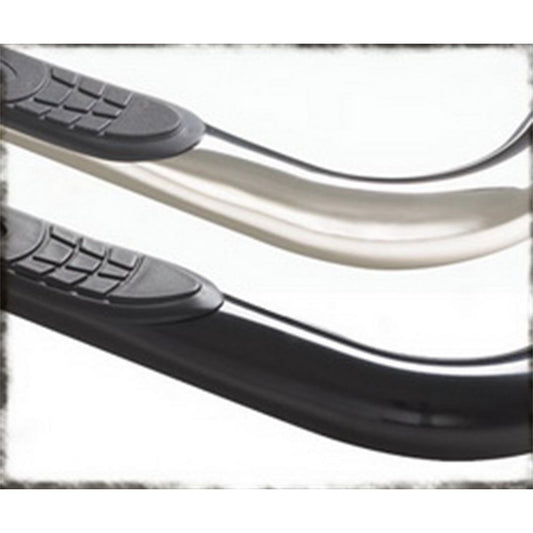 Smittybilt Sure Step Side Bar Stainless Steel 3 in. No Drill Installation I FN1680-S4S