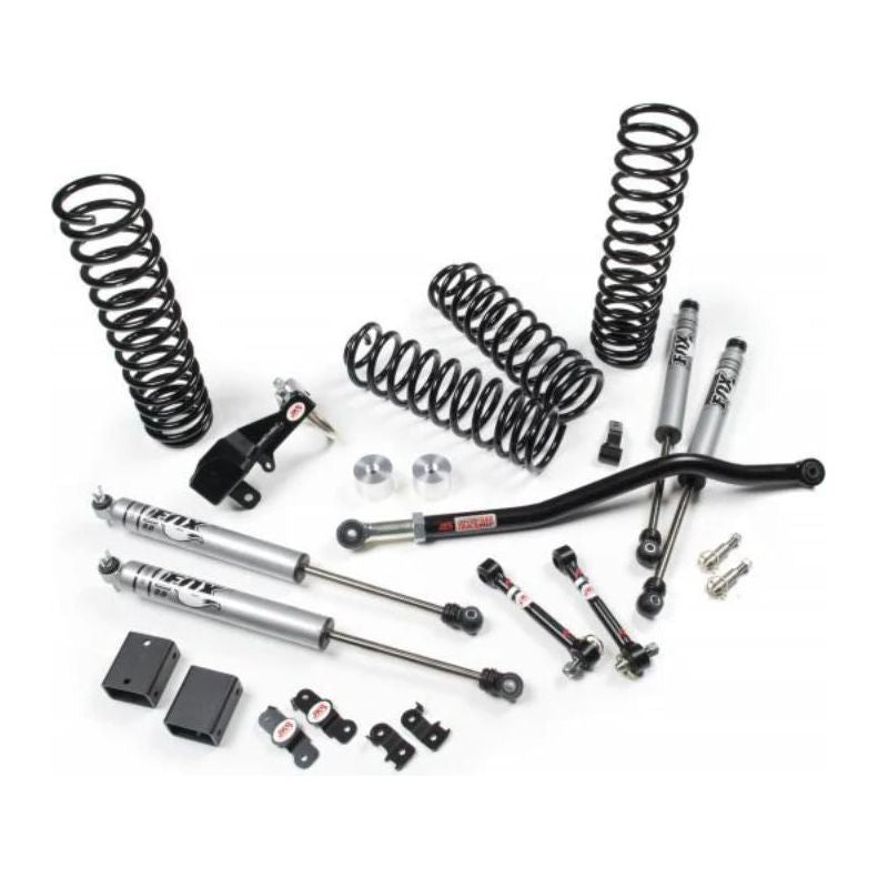 JKS 2.5" Suspension System J-Venture for 2007-2018 Jeep Wrangler JK (2 Door) JSPEC103K I JSPEC103KFP