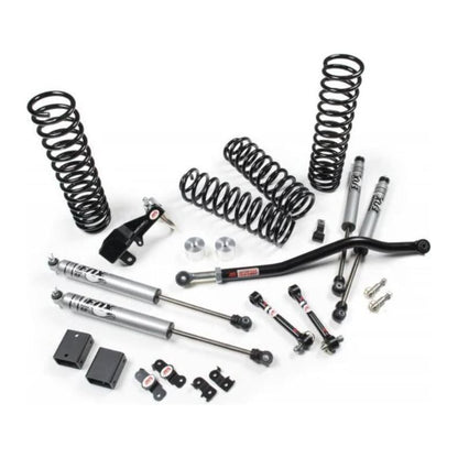 JKS 2.5" Suspension System J-Venture for 2007-2018 Jeep Wrangler JK (2 Door) JSPEC103K I JSPEC103KFP