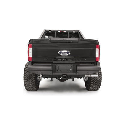 Fab Fours Elite Rear Ranch Bumper 2 Stage Black Powder Coated l FS17-U4150-1