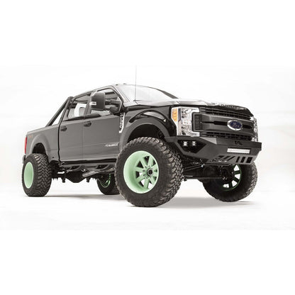 Fab Fours Vengeance Front Bumper 2 Stage Black Powder Coated w/No Guard l FS17-V4151-1