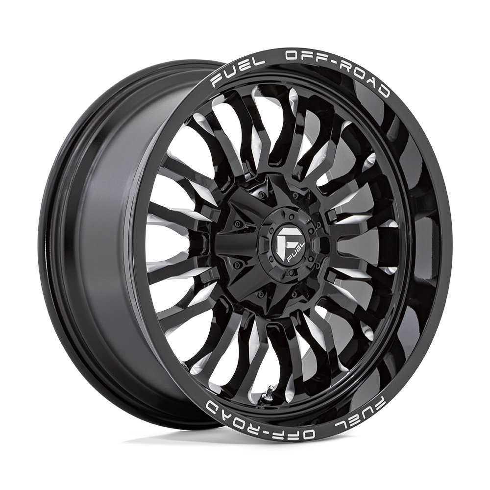 Fuel 1PC D795 ARC GLOSS BLACK MILLED