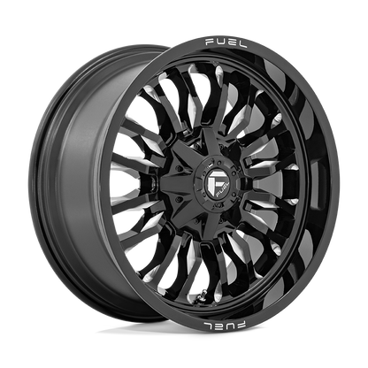 Fuel 1PC D795 ARC GLOSS BLACK MILLED