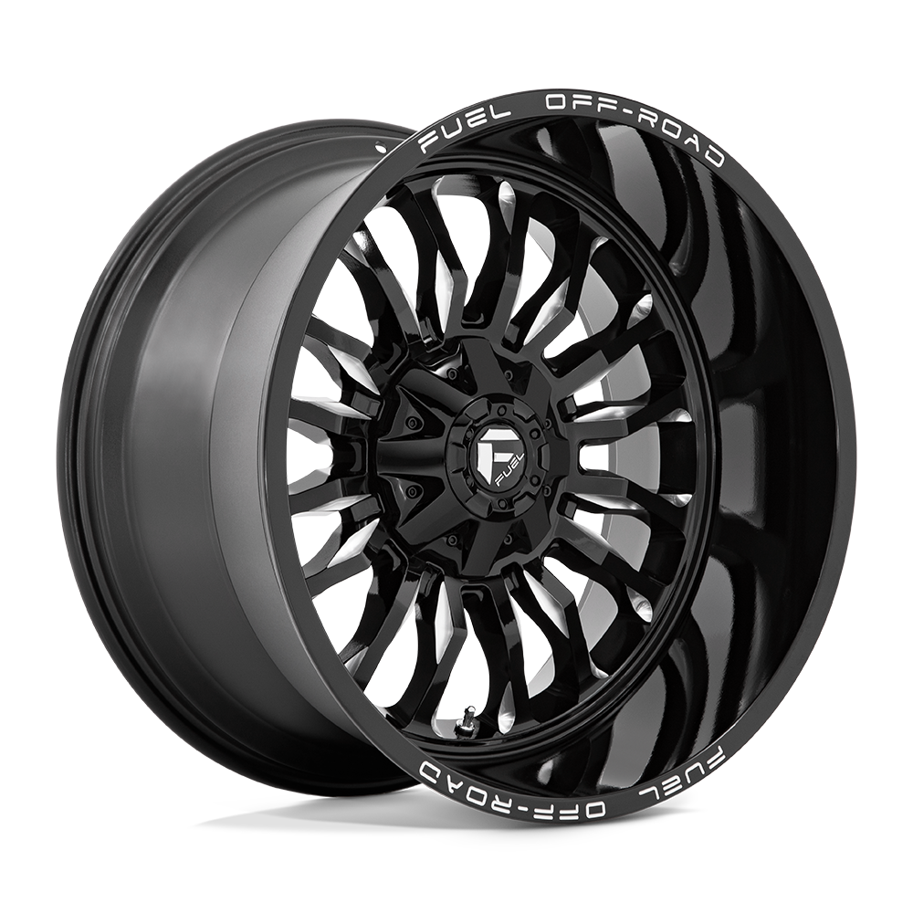 Fuel 1PC D795 ARC GLOSS BLACK MILLED