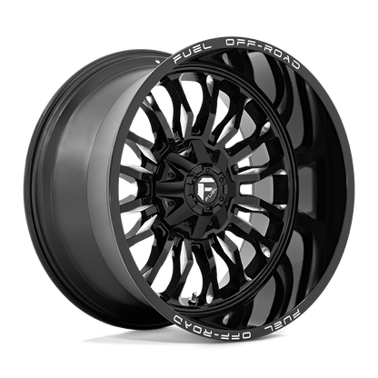 Fuel 1PC D795 ARC GLOSS BLACK MILLED