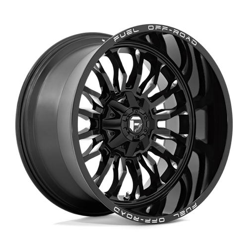 Fuel 1PC D795 ARC GLOSS BLACK MILLED