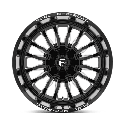 Fuel 1PC D795 ARC GLOSS BLACK MILLED