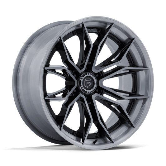 Fuel 1PC FC404 MUTINY GLOSS BLACK BRUSHED DARK TINT