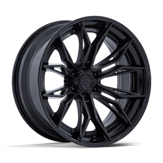 Fuel 1PC FC404 MUTINY MATTE BLACK W/ GLOSS BLACK LIP