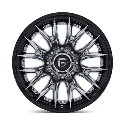 FUEL D407 CATALYST DUALLY Chrome W/ Gloss Black Lip