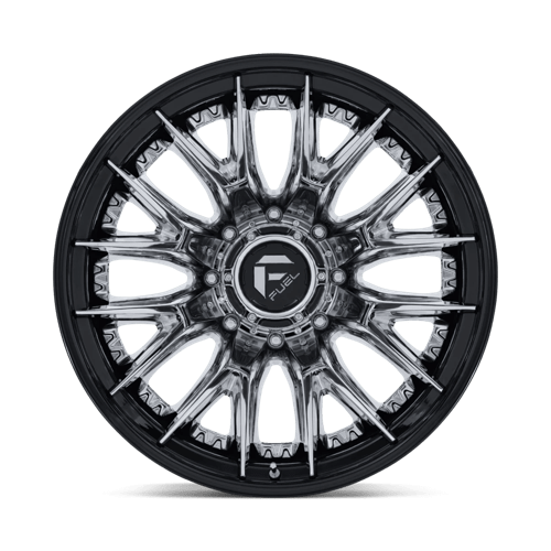 FUEL D407 CATALYST DUALLY Chrome W/ Gloss Black Lip
