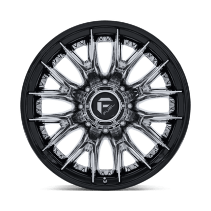 FUEL D407 CATALYST DUALLY Chrome W/ Gloss Black Lip