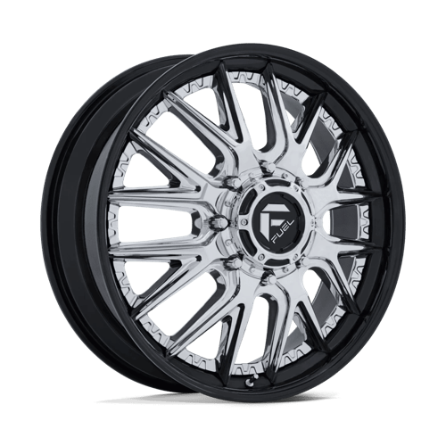 FUEL D407 CATALYST DUALLY Chrome W/ Gloss Black Lip