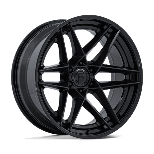 FUEL FC408 FLIGHT Matte Black W/ Gloss Black Lip