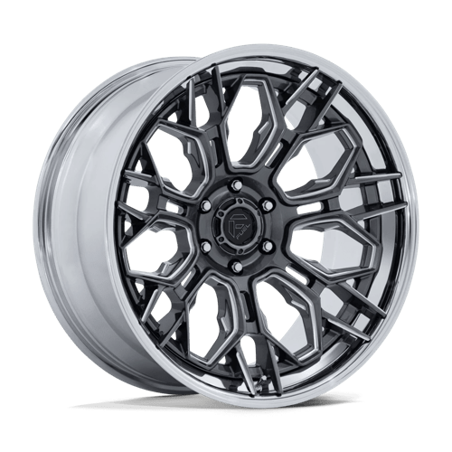 FUEL FC409 HIVE Gloss Gunmetal W/ Chrome Lip