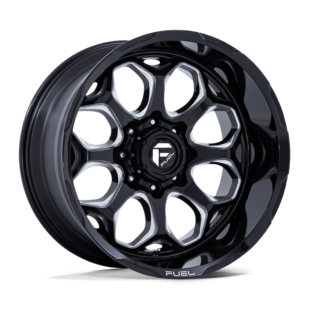 Fuel 1PC FC862 SCEPTER GLOSS BLACK MILLED