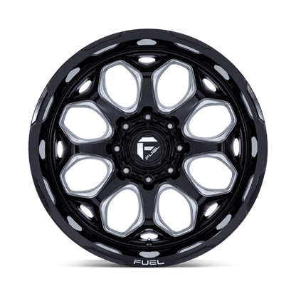 Fuel 1PC FC862 SCEPTER GLOSS BLACK MILLED