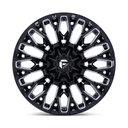 Fuel 1PC FC865 STRIKE GLOSS BLACK MILLED