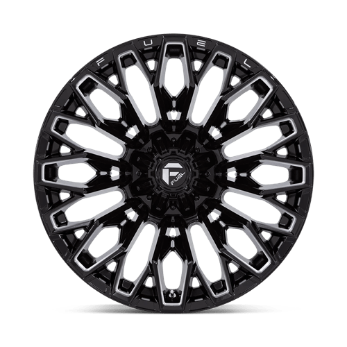 Fuel 1PC FC865 STRIKE GLOSS BLACK MILLED