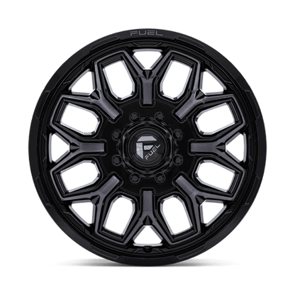 Fuel 1PC D875 FLUX DUALLY GLOSS BLACK BRUSH-FC GRAY TINT
